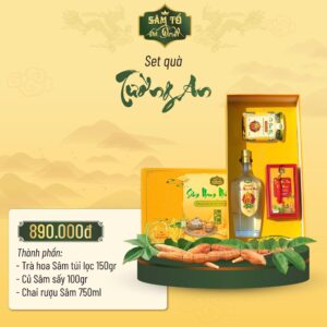Set quà tặng Tường An – Bình yên viên mãn, hạnh phúc tròn đầ