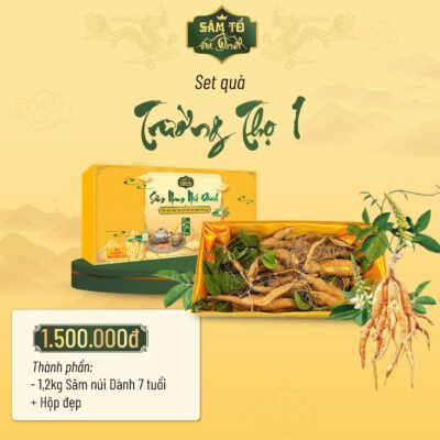 Set quà tặng Trường Thọ – Sức khỏe vững bền, an yên hạnh phúc